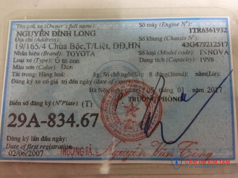 Thủ tục cầm giấy tờ xe máy cần biết để đảm bảo quyền lợi hợp pháp