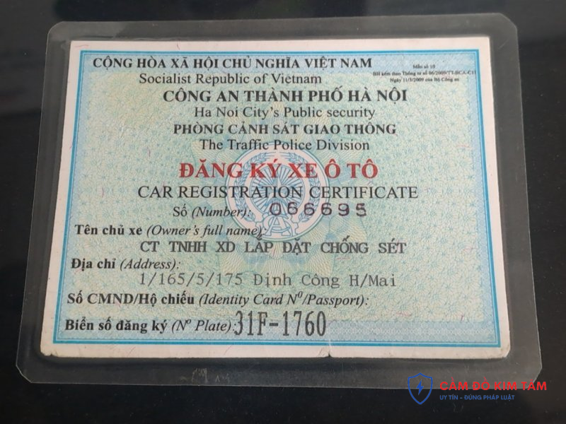 Các loại giấy tờ cần chuẩn bị khi cầm xe hơi cho người sử dụng