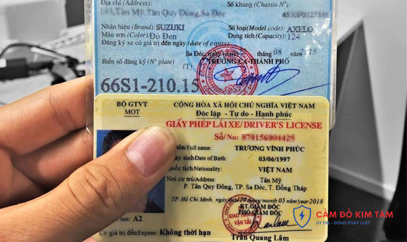 Cầm Giấy Tờ Xe Máy Uy Tín – Không Giữ Xe, Giải Ngân Nhanh