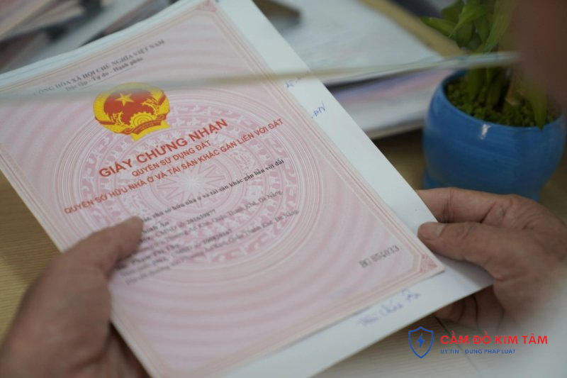 Dịch vụ Cầm sổ đỏ, Cầm sổ hồng, Cầm giấy tờ nhà đất toàn quốc