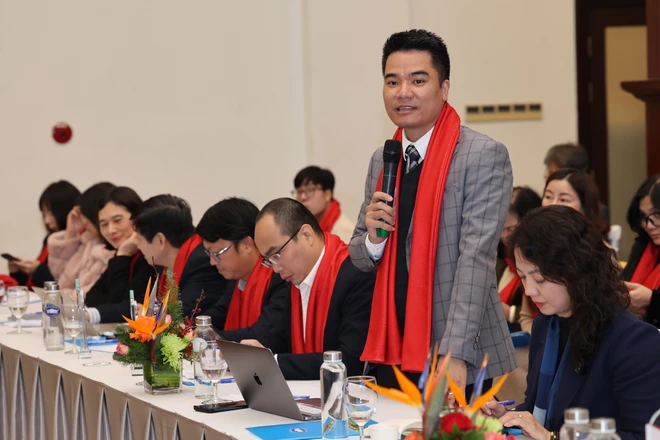 Ông Nguyễn Văn Sơn, Giám đốc Trung tâm di động Viettel Telecom. (Ảnh: Minh Sơn/Vietnam+)