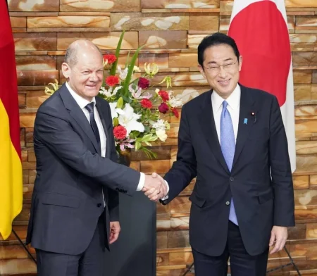 Nhật Bản - Đức nhất trí tăng cường hợp tác an ninh ở Ấn Độ Dương-Thái Bình Dương