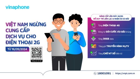 VNPT Long An hỗ trợ tặng máy điện thoại thông minh cho khách hàng đang sử dụng vinaphone trên thiết bị máy điện thoại 2G