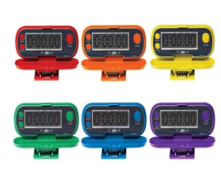 Champion Sports Digital Pedometer Set