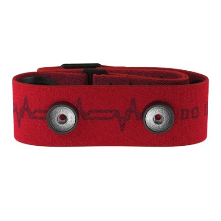 Polar Pro Chest Strap - Heart Rate Monitor Belt Text Red