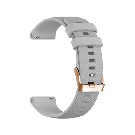 Replacement Watchband for SUUNTO 3 Fitness Silicone Bracelet Sport Wristband Strap for SUUNTO 3 Fitness Smart Watch 20mm Strap (Color : Beige, Size : 20mm Universal)