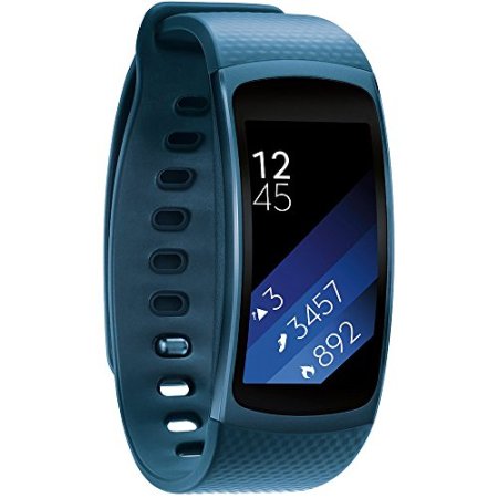 Samsung Gear Fit2- Blue, Medium/Large