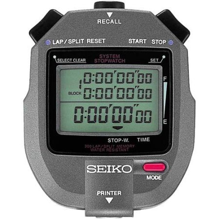 Seiko Timers 300 Lap Memory Stopwatch Connectable to Printer