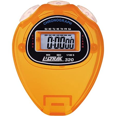 Ultrak 320 - Economical Sport Stopwatch - Orange