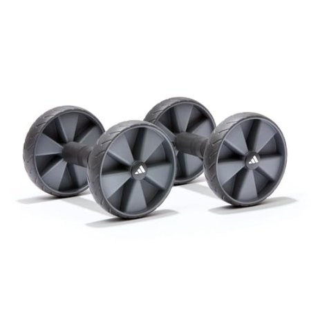 adidas Core Roller, Abdominal & Pectoral Muscle Training, Double Axle Roller