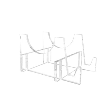 Balance Board Stand,Acrylic Balancing Board Stand,Clear Balance Boards Accessories, Balance board Holder for balance board and roller,At Home Gym for Yoga Pilates Fitness Organization.