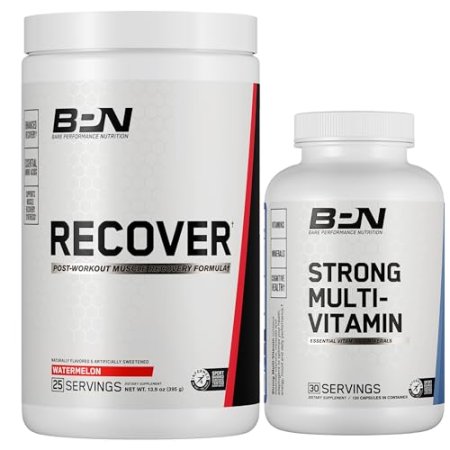 BARE PERFORMANCE NUTRITION BPN Recover & Strong Multivitamin Bundle