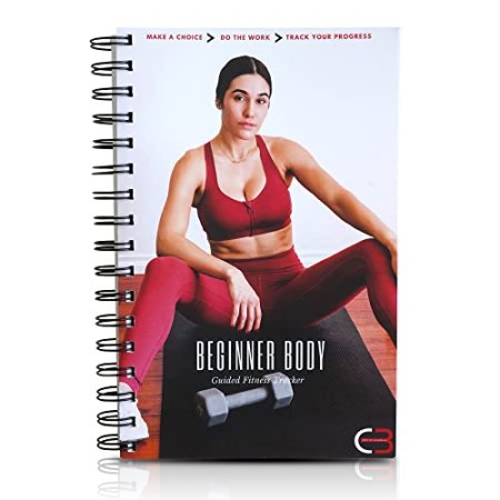 Beginner Body - Guided Fitness Journal For Beginners, 8 Week Step by & Nutrition Planner with Daily Workout Routines Provided Track Weight Loss Health Carabella Riazzo