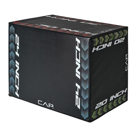 CAP Barbell 3-in-1 Foam Plyometric Box | Multiple Styles