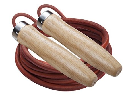 Champion Sports Leather Ball Bearing Jump Rope - Multiple Sizes