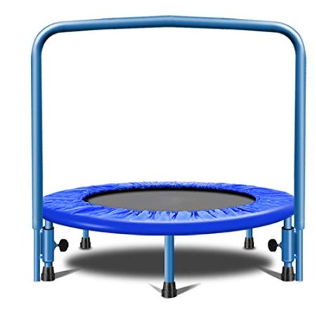 HANSHAN Trampoline Trampoline,Mini Trampoline Fitness Body Exercise 3 Color 36×31 Inch