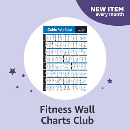 Highly Rated Fitness Wall Charts Club - Amazon Subscribe & Discover