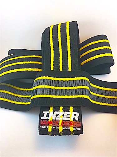 Inzer Advance Designs Gripper Knee Wraps 3.0 Meters Yellow