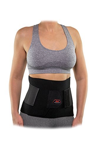 McDavid Waist / Belly Trimmer Belt for Women and Men. Extra Support. Love Handles Fat Burning Sauna Waist Trainer - Promotes Healthy Sweat, Weight Loss, Lower Back Posture