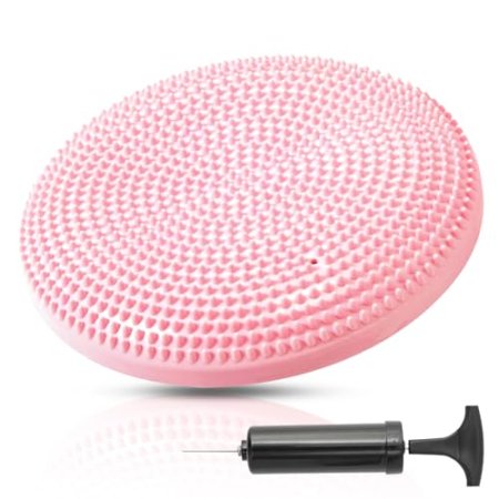 Primasole Balance disc 1 PC Comes with an air Pump Exercise Disk for Stability Workout