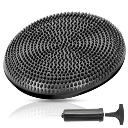 Primasole Balance disc 1 PC Comes with an air Pump Exercise Disk for Stability Workout