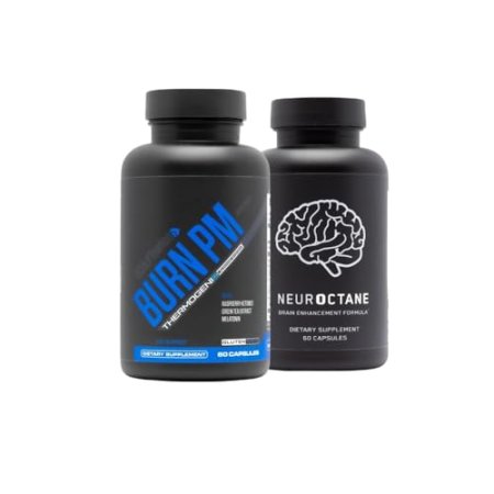 Sculpt Nation by V Shred Burn PM and Neuroctane Brain Supplement Bundle