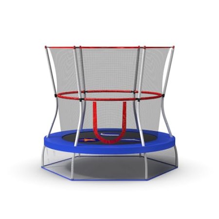 Skywalker Trampolines Mini Trampoline with Enclosure Net