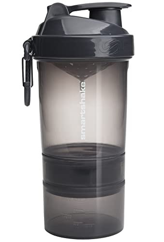 Smartshake Original 2GO, 20 oz Shaker Cup, Space Gray