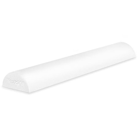 Yes4All Soft-Density Half PE 12/18/ 24/36 inch Foam Rollers for Muscle Massage, Yoga Core Exercise & Physical Therapy