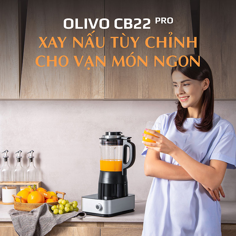 Xay nấu tùy chỉnh cho bạn chế biến vạn món ngon 1 cách dễ dàng