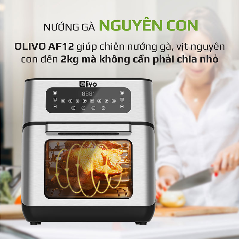 Nướng gà vịt nguyên con vô cùng tiện lợi