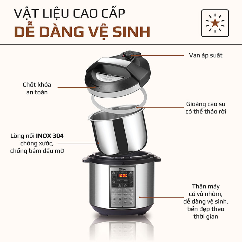 Sử dụng vật liệu cao cấp