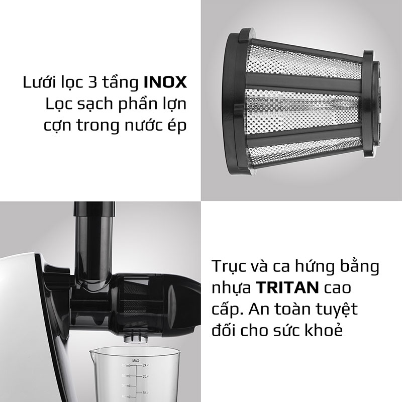 Sử dụng chất liệu cao cấp